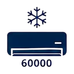 کولر گازی 60000