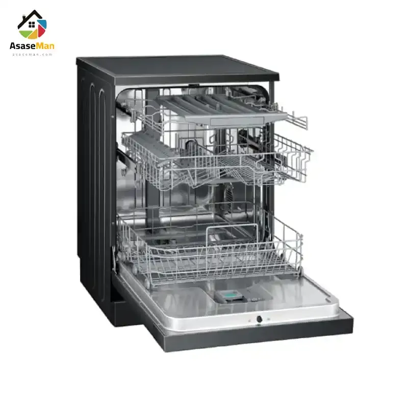 فضای داخیل ماشین ظرفشویی هایسنس مدل HS623E91