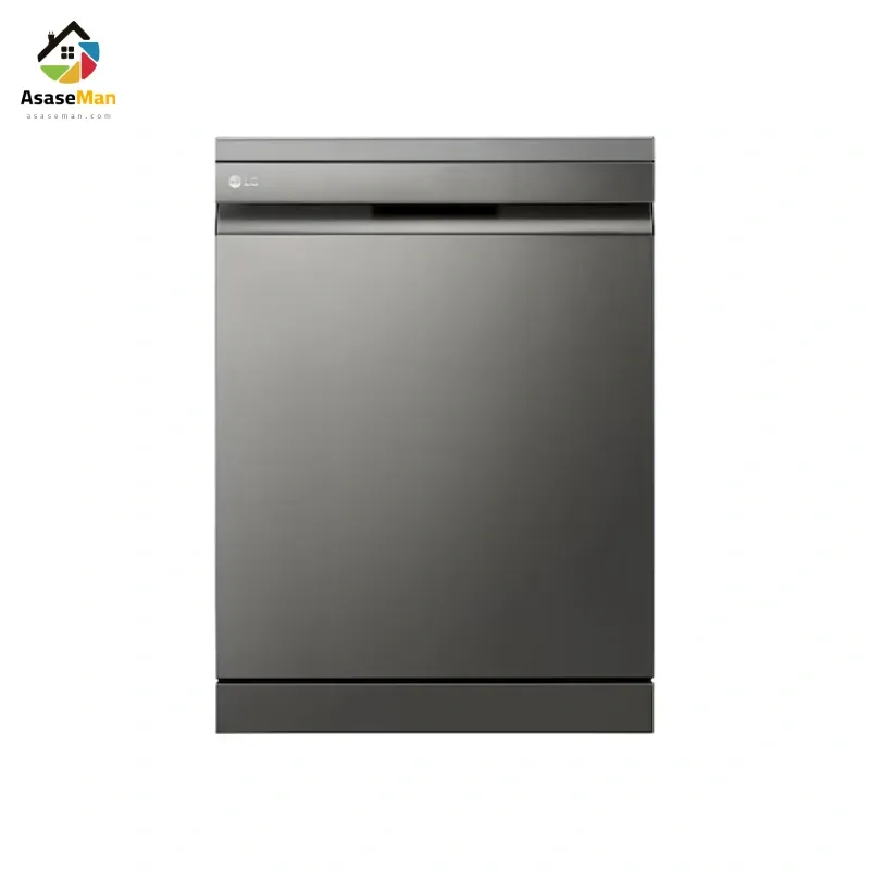 ماشین ظرفشویی ال جی 335 ظرفیت ۱۴ نفره رنگ دودی