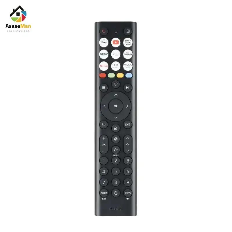 ریموت کنترل تلویزیون هایسنس مدل A61Q