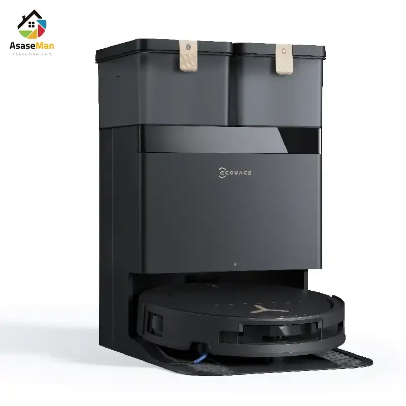 نمای کج جارو رباتیک اکووکس t50s pro omni