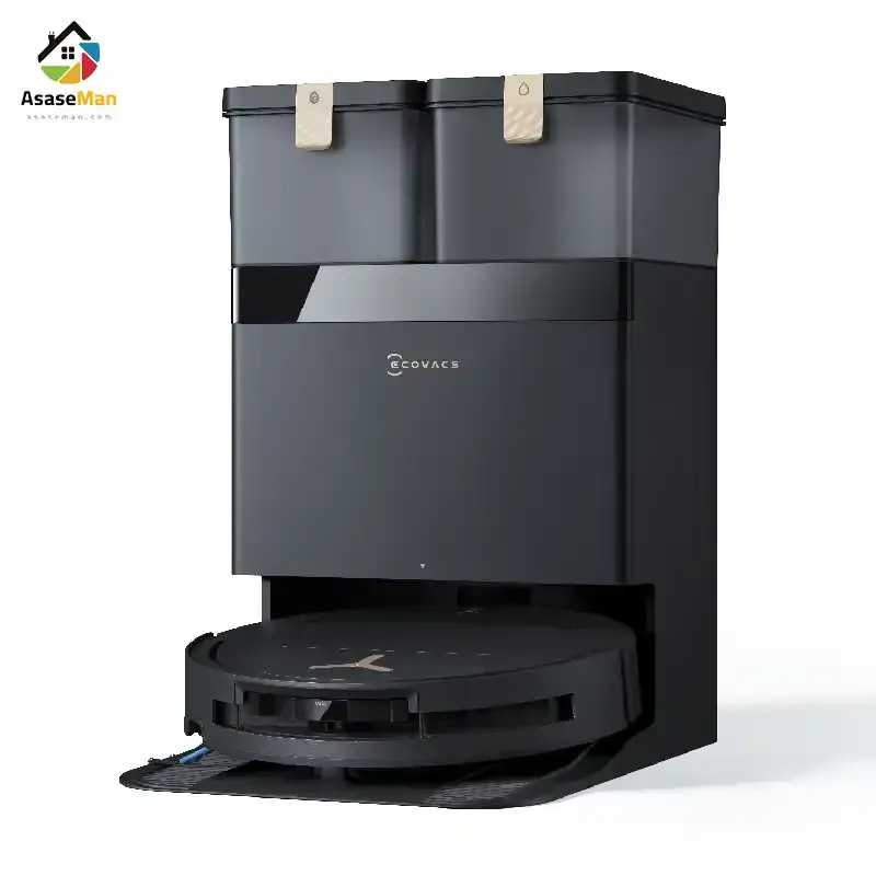 نمای کج جارو رباتیک اکووکس t50s pro omni