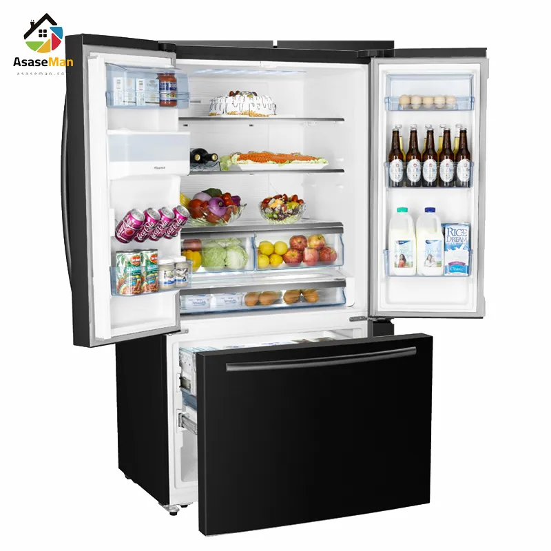 یخچال فریزر ساید بای ساید هایسنس مدل RF820