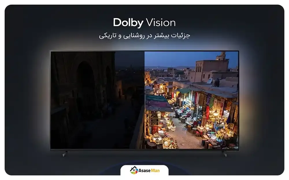 قابلیت Dolby Vision تلویزیون سونی مدل X90L