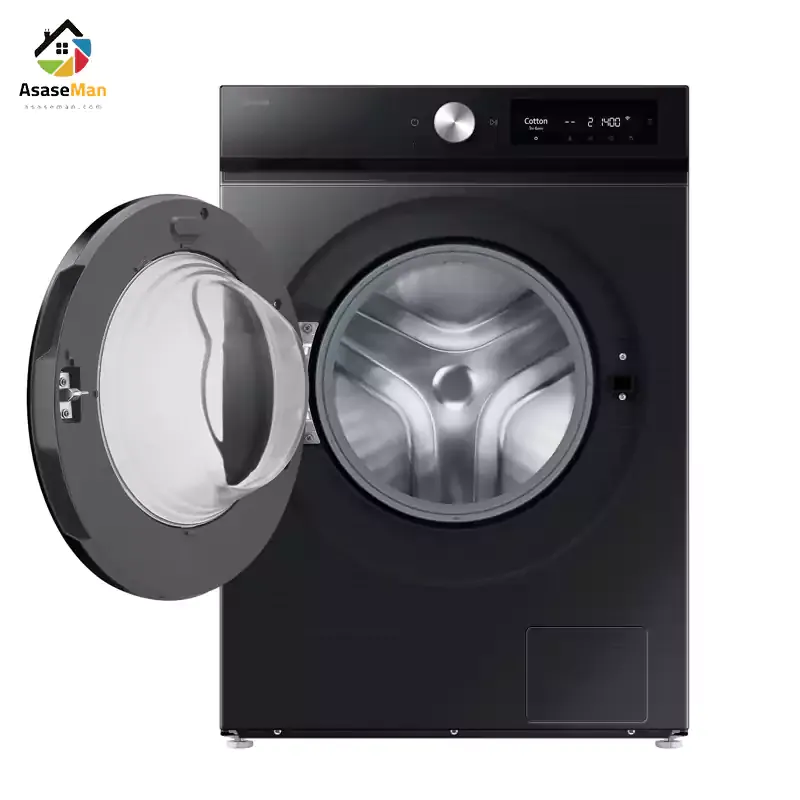 نمای درب باز  ماشین لباسشویی WW10DB7U34GB