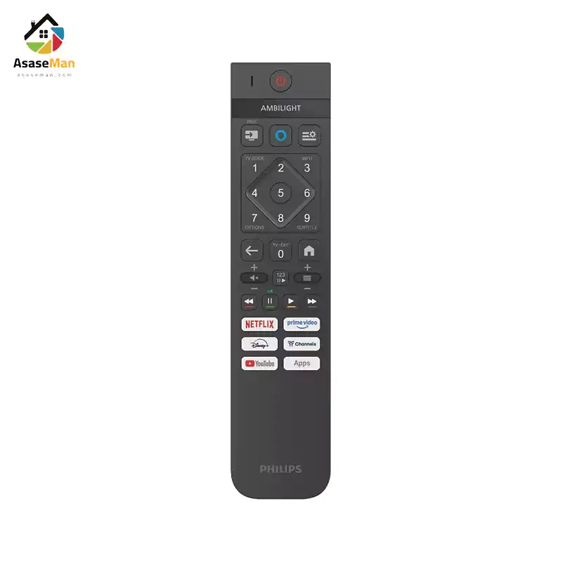 ریموت تلویزیون فیلیپس مدل pus 9010