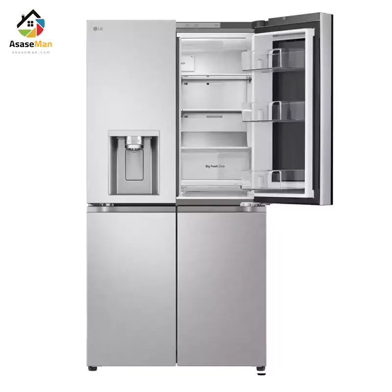 قسمت اینستاویو یخچال فریزر ساید بای ساید ال جی مدل X946