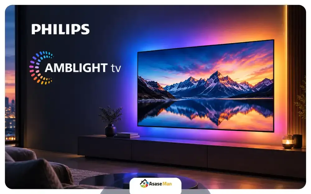 فناوری Ambilight تلویزیون فیلیپس مدل OLED911
