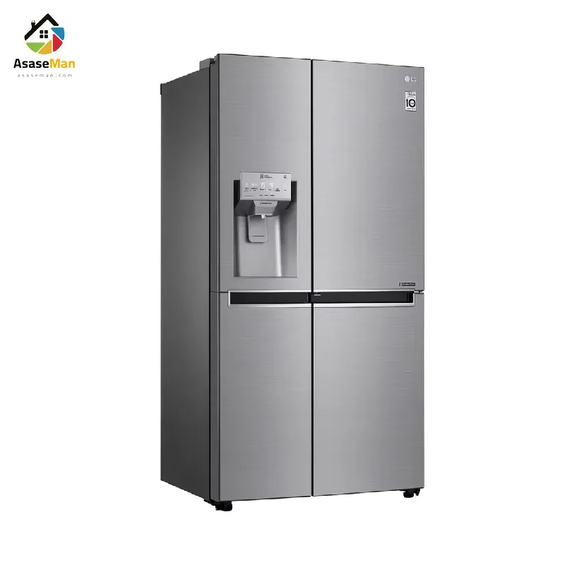 یخچال فریزر ساید بای ساید ال جی GC-J267  رنگ نقره ای