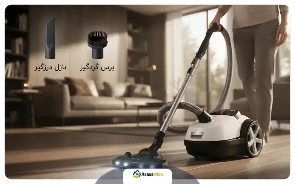 سری های همراه جارو برقی فیلیپس XD8042