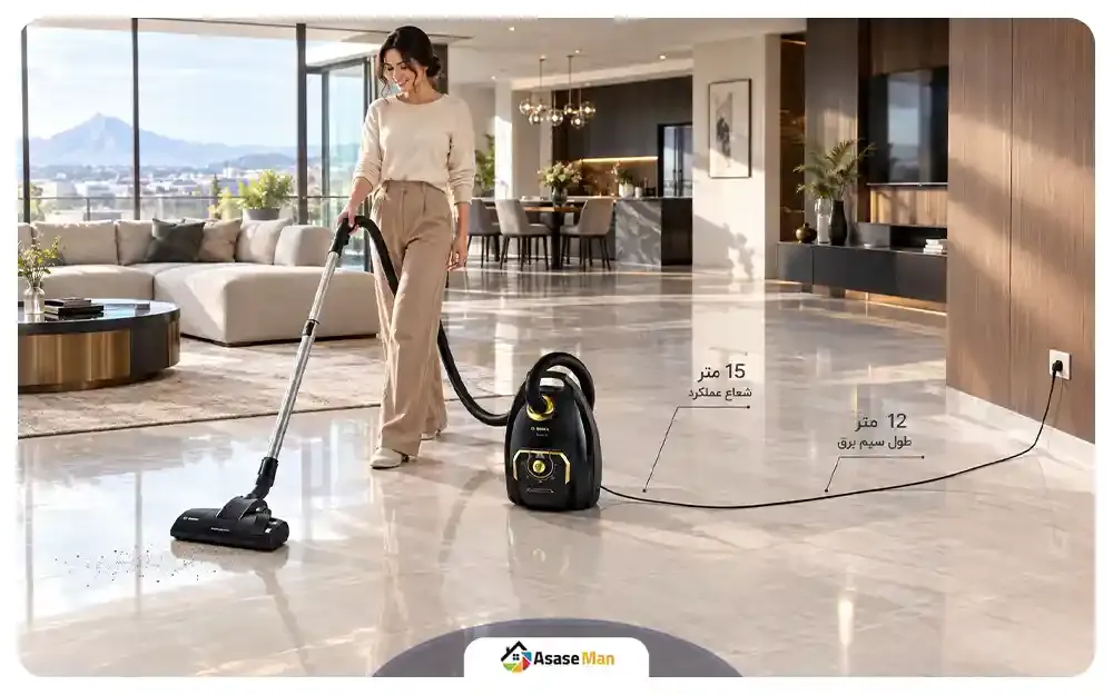 طول سیم و شعاع عملکرد