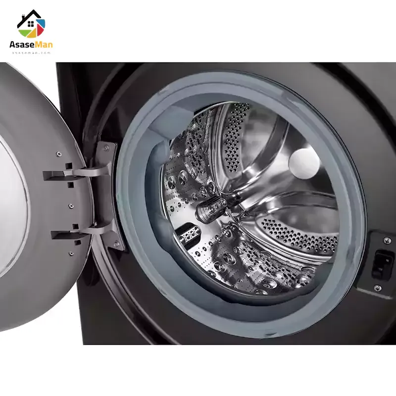 نمای دیگ داخلی ماشین لباسشویی ال جی مدل WDV9142BRP