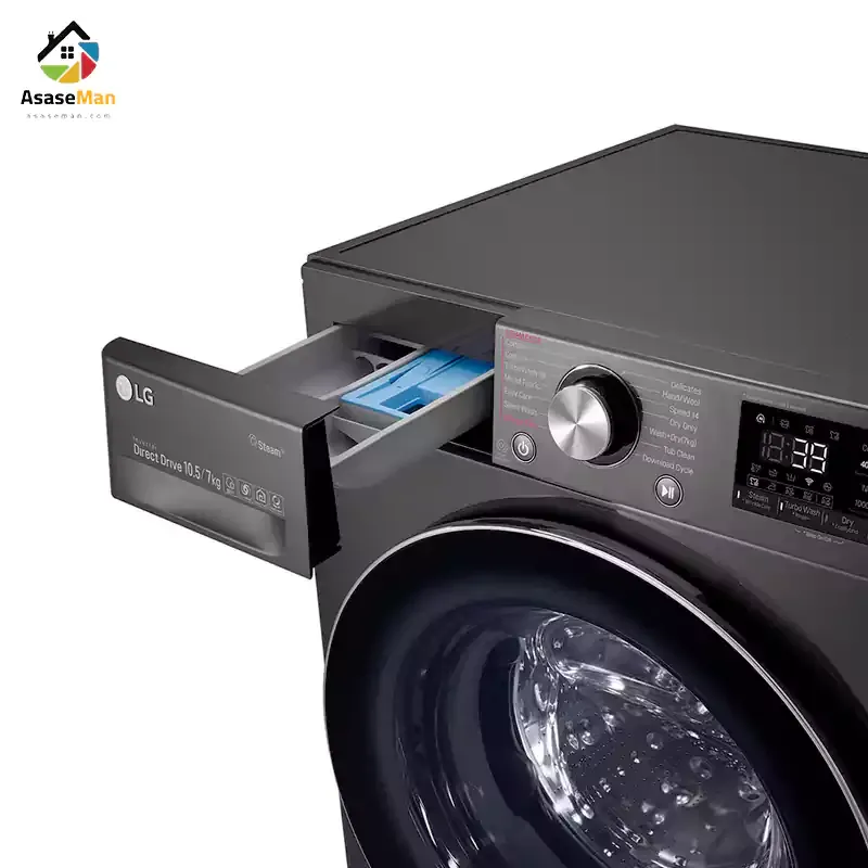 محفظه و شوینده ماشین لباسشویی ال جی مدل WDV9142BRP