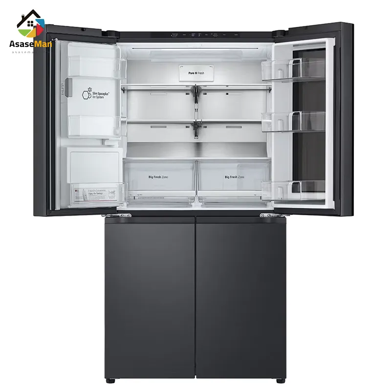 نمای یخچال در یخچال فریزر ال جی GR-X34