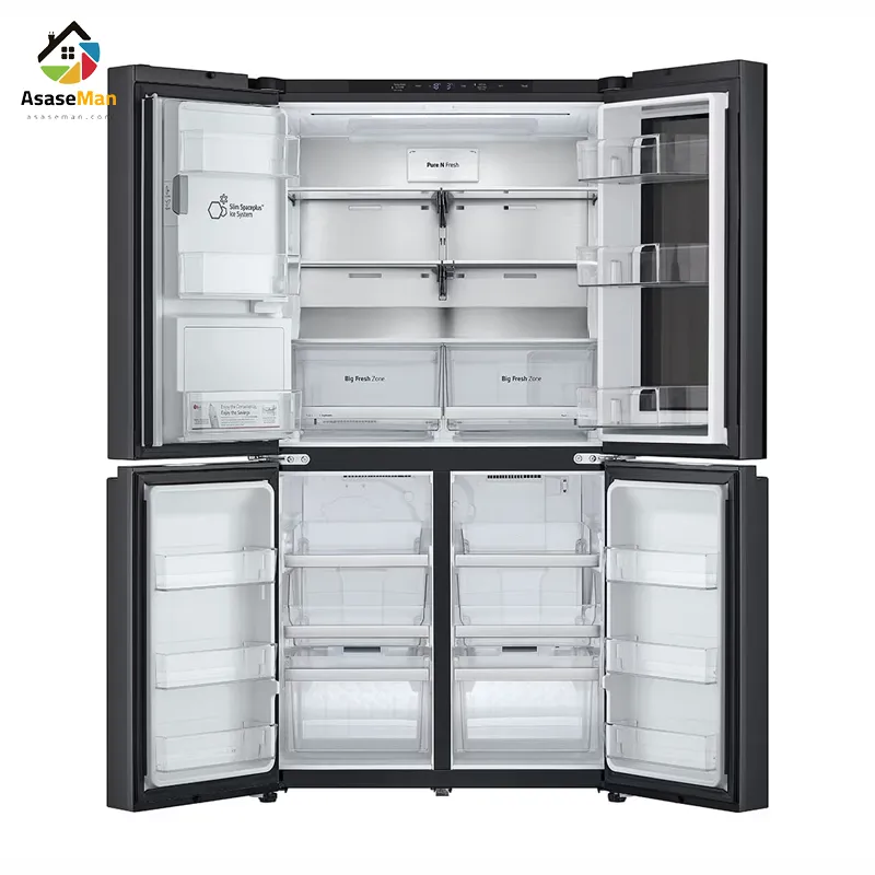 نمای داخلی یخچال فریزر ال جی GR-X34