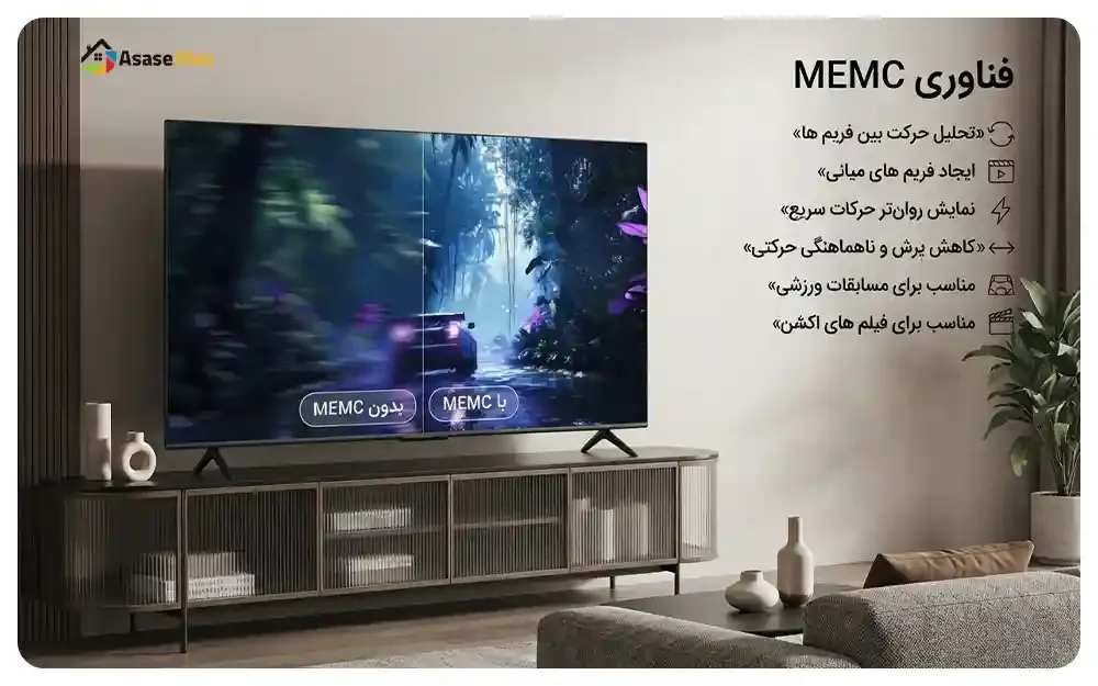 فناوریMEMC تلویزیون شیائومی S MiniLED 2025