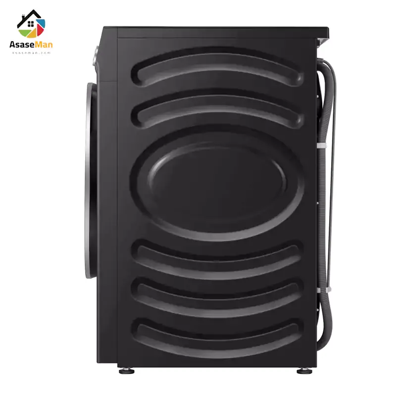 نمای بغل ماشین لباسشویی هایسنس WD5S1245BB