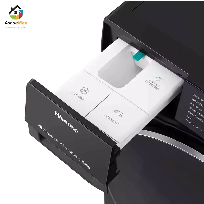 محفظه شستشو ماشین لباسشویی هایسنس WD5S1245BB