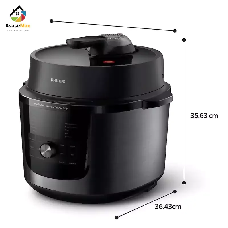 ابعاد مولتی کوکر فیلیپس مدل HD2823