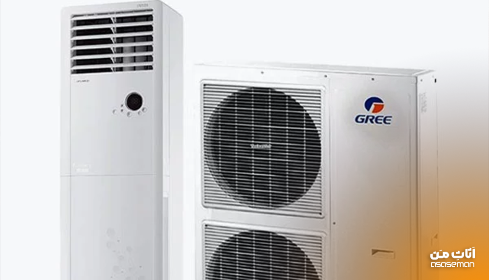 کولر گازی ۴۸000 ایستاده گری GWH