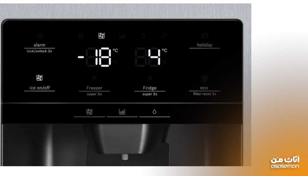 یخچال فریزر بوش 93AW30U