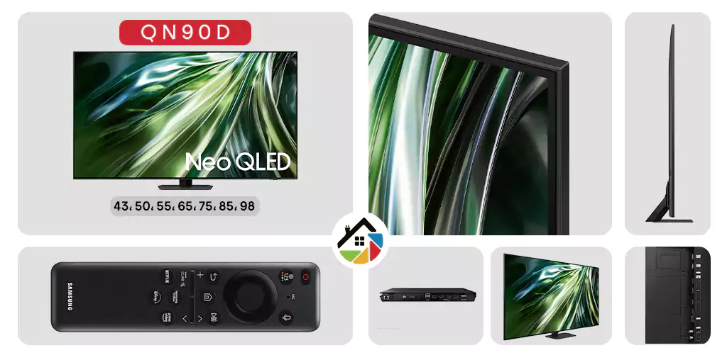 طراحی تلویزیون سامسونگ QN90D